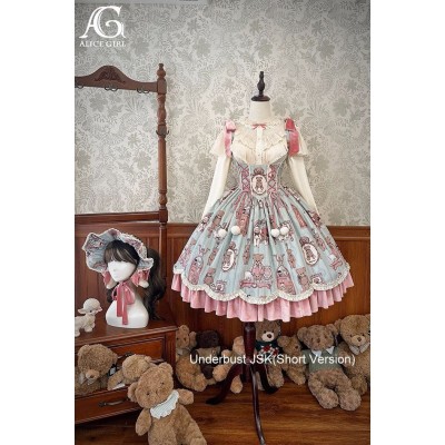 Alice Girl Little Bear Doll Wall Underbust JSK, Sheep Ears JSK, Limited Edition JSK and One Piece(7th Pre-Order/Full Payment Without Shipping)